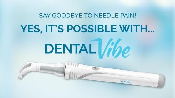 DentalVibe injection comfort device — say goodbye to needle pain