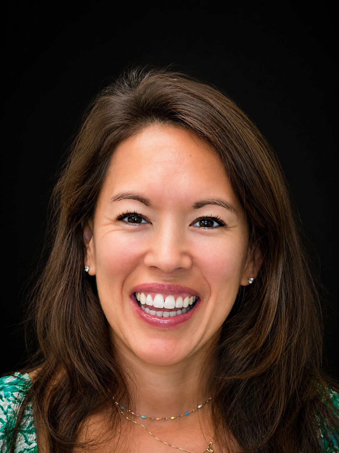 Rebecca smiling after Invisalign treatment